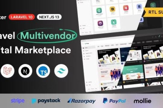 Pixer v6.5.0 – React Laravel Ecommerce Multivendor Digital Marketplace