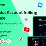 SocialMate v1.0 – Social Media Account Selling Marketplace (Nulled)